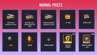 Normal Prizes (Image via Garena)